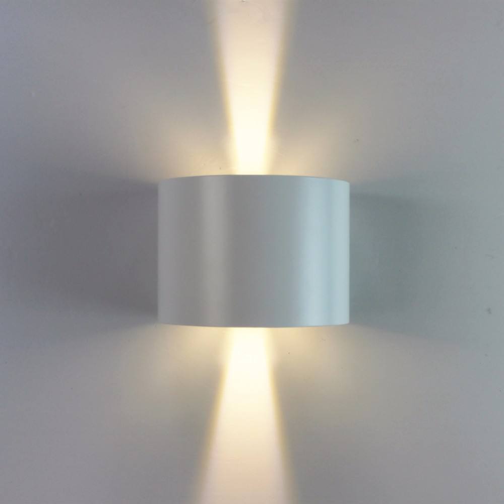 Hagood nouvelle applique murale étanche demi-cercle 6W applique murale LED éclairage extérieur étanche IP65 éclairage réglable