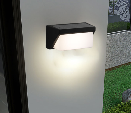Coin Carré 3w Pied Lampe Encastré Détecteur De Mouvement Led Étape Escalier Lumières Côté Escalier Lumière Blanc Luxholic Moderne Lumière Solaire