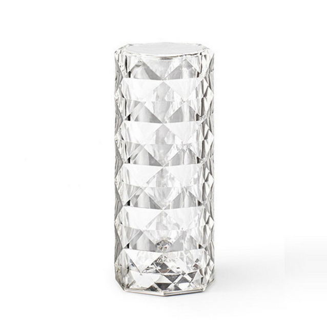 RGB télécommande Creative Rose cristal 16 couleurs nouveau produit intérieur cristal lampe de Table chambre tactile petite veilleuse