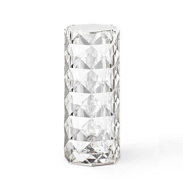 RGB télécommande Creative Rose cristal 16 couleurs nouveau produit intérieur cristal lampe de Table chambre tactile petite veilleuse