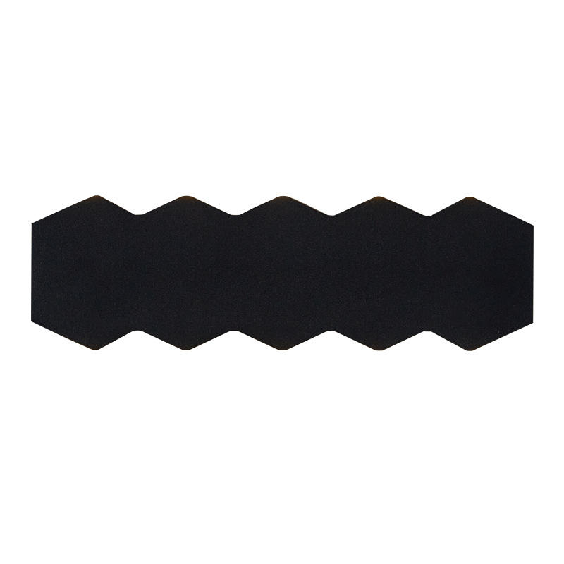 Personnalité nordique applique murale Simple Led salon fond rond applique hôtel Hall couloir éclairage forme de diamant