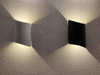 12w IP65 Étanche Moderne Led Lampe Tuile Mur Lampe Et Veilleuse Décorative En Aluminium Intérieur Extérieur Mur Lumières 