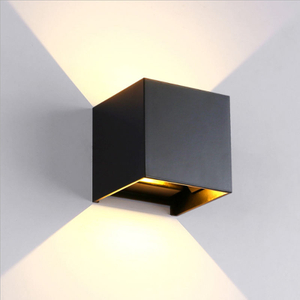 Led lumière extérieure applique murale montage haut et bas appliques étanche salle de bain applique éclairage moderne