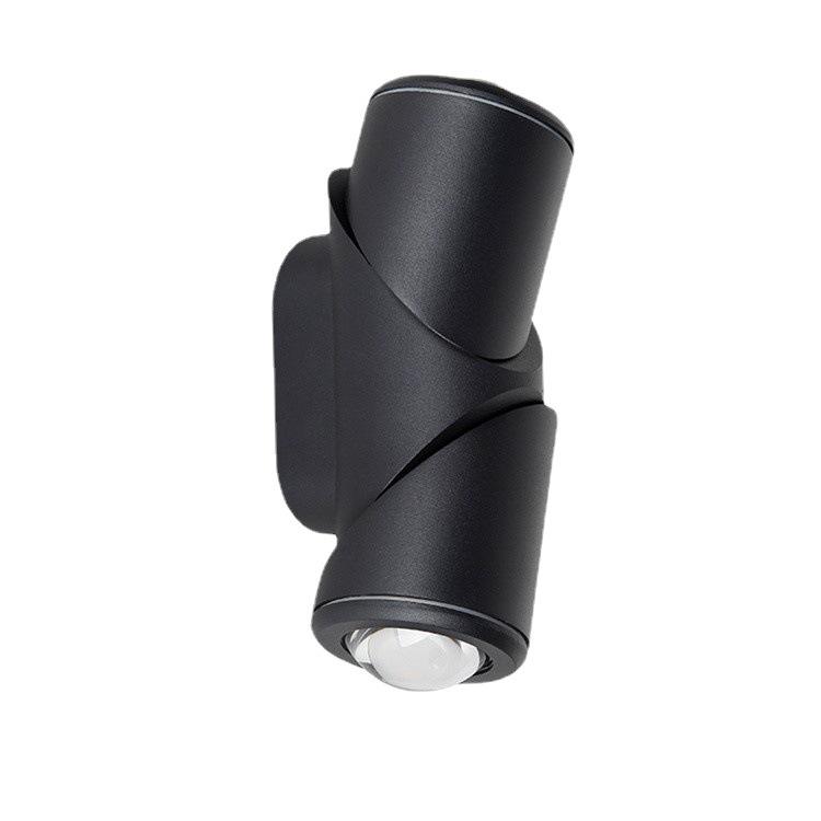 Extérieur Verstelbare Hoek Wandlamp COB Neer Licht Hotel Villa Buitenmuur Enkele Dubbele Kop Wandlamp Eenvoudige Aluminium