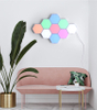 Applique murale hexagonale quantique en nid d'abeille à LED colorée avec sensibilité tactile pour loft d'escalier de salon de chambre à coucher