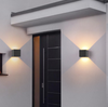 Led Wandlamp Aluminium Décoratif Intérieur Verlichting Up En Down Waterdichte Wandlamp Extérieur Tuin Wandlamp Wandmontage