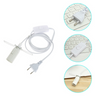 1.8m cordon d'alimentation câble E14 E27 bases de lampe prise ue avec interrupteur fil pour pendentif LED ampoule E14 lampe à main Suspension support de douille