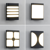 Moderne minimaliste rectangle forme LED appliques style nordique intérieur appliques salon lumières AC85-265V éclairage Simple