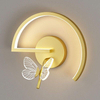 Papillon applique murale luxe chambre chevet moderne minimaliste salon fond nordique créatif allée couloir TV intérieur