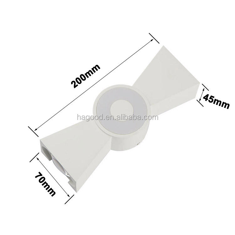 Lampes d'usine originales applique murale intérieure RVB extérieure avec BOM/service à guichet unique applique murale haut et bas