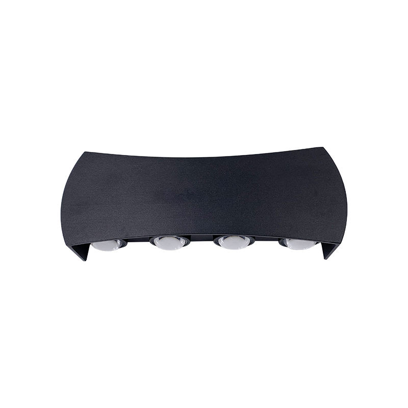 Moderne minimaliste extérieur intérieur hôtel allée couloir porte cour escalier porche LED étanche lune applique murale appliques extérieures