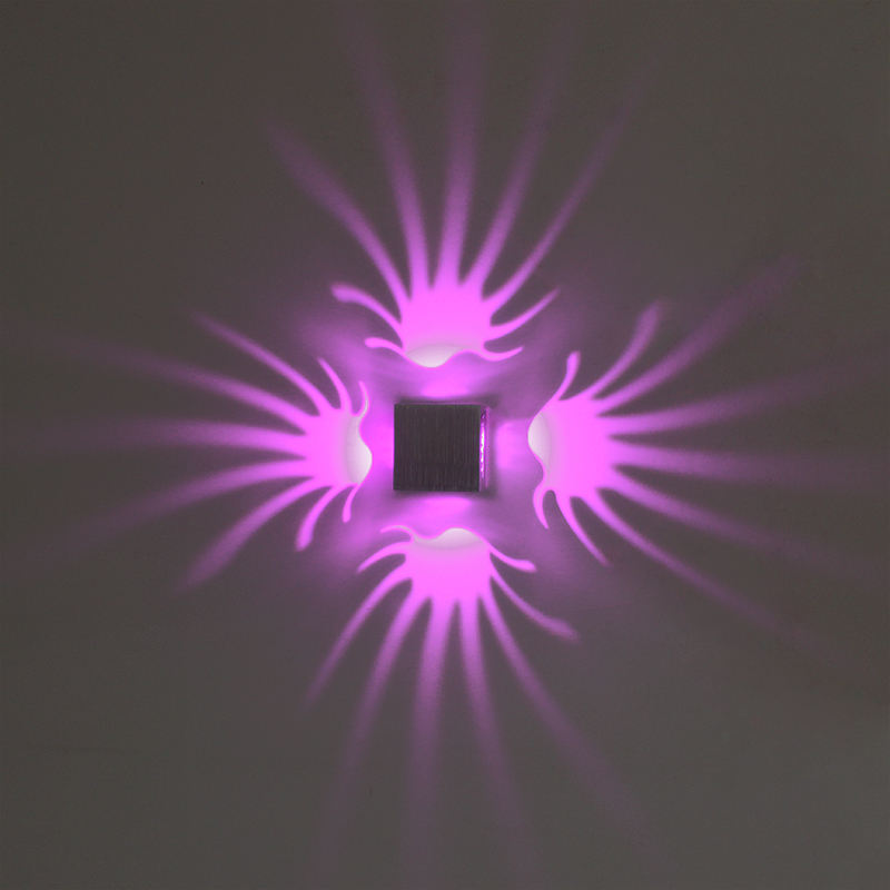  Applique murale prix usine décorative colorée avec longue durée de vie led lumières de bar à la maison