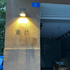 Lumière solaire extérieur applique jardin haut vers le bas étanche en aluminium lumière du soleil applique murale lampe solaire LED lumière extérieure