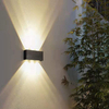 Applique murale Led porche extérieur intérieur vers le bas applique murale pour la maison escalier chambre chevet porte lampe couloir éclairage marque lumière