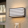 Nieuwe Outdoor Waterdichte Moderne LED Wandlampen Lange Acryl Woonkamer Slaapkamer Gang Veranda Zwart Indoor Lamp Verlichting