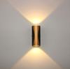 Applique murale LED étanche IP65 en aluminium applique murale de jardin or noir lumière blanche applique murale extérieure intérieure