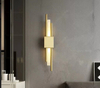 6W longue bande applique salon fond mur étude chambre lampe de chevet simple moderne nordique lumière luxe grille créative