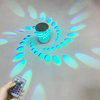 Applique murale d'escalier à Led en aluminium RVB Applique murale intérieure pour bureau à domicile avec prix d'usine et veilleuse à distance montée moderne et fantaisie