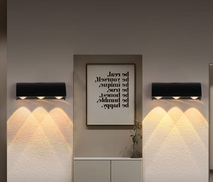 3W 6W Led étanche applique murale IP65 intérieur extérieur Led baguette lampe applique murale extérieur montage mural lumière LED applique de salle de bain