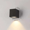 5W carré unique tête étanche applique murale Unique nuit lampe IP65 étanche applique pour jardin cour décoration