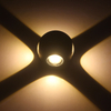 12W Grande Taille Arrivée Boule Lumières Extérieure Vers Le Bas Lumière Multicolore Lumières Appliques Externes Luminaire LED Wandlamp LED Appliques Murales