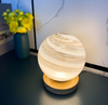 Planète lampe en verre lune Planète lampe décoration chambre chevet veilleuse Creative cadeau d'anniversaire rechargeable lampe de bureau lampe de table