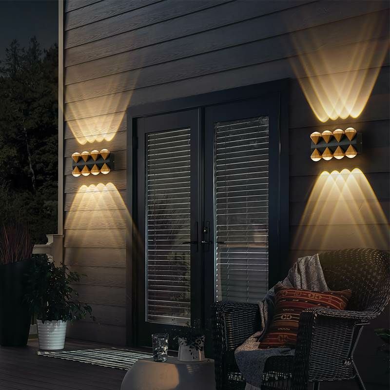 Moderne intérieur mur LED lampe chambre lampe de chevet salon maison éclairage couloir allée décoration aluminium lumière AC85-265V