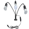 Clip LED transfrontalier ampoule simple tête Double tête trois tête Clip support de lampe E27 support de lampe universel avec clip