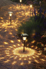 Batterie 600MA / 1000MA Lampe de pelouse solaire Lampe décorative solaire Lumière de jardin solaire Lumière de verre solaire Décoration de paysage de jardin Lampe de chemin insérée Polysilicium monocristallin