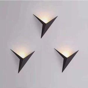 Applique murale moderne nordique étanche Ip65 Led en aluminium extérieur vers le bas applique murale pour jardin hôtel lumineux corps verre blanc