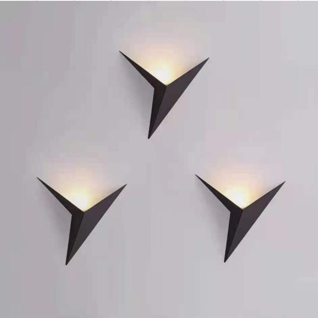 Applique murale moderne nordique étanche Ip65 Led en aluminium extérieur vers le bas applique murale pour jardin hôtel lumineux corps verre blanc