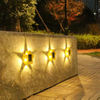 Applique Solaire Extérieure Étanche Ménage Jardin Terrasse Balcon, Atmosphère Décoration Fleur De Prunier Veilleuse