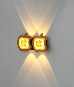 4W extérieur étanche applique murale motif pomme lampe décorative Led veilleuse applique murale moderne haut et bas applique murale jardin
