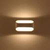 2023 nouveau blanc aluminium 5W RGB applique murale haut et bas intérieur Wandlamp bricolage couleur avec contrôleur intérieur applique murale RGB applique murale