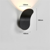 5W LED applique murale intérieure haute qualité veilleuse marron noir blanc gris coque logement moderne applique murale LED