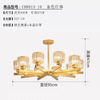 70W lustres modernes lustre en cristal chambre plafonniers Noir Led Pendentif Lumière Nordic Design Aluminium Moderne Lampe Lumineuse Éclairage Salon Salle D'emballage plafonnier