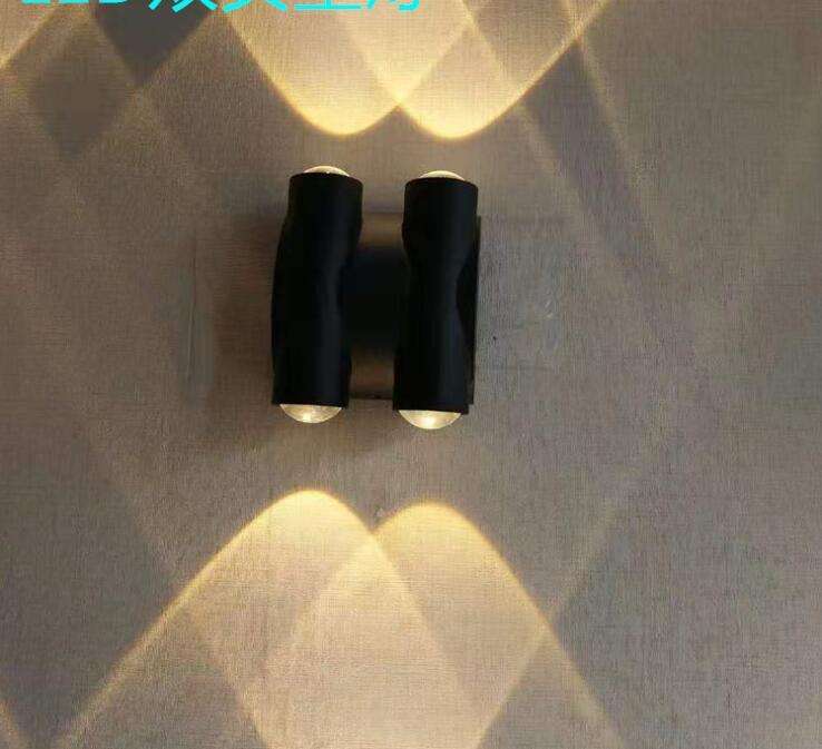 220 v 110 v applique extérieure jardin haut et bas applique murale étanche IP65 décoration de la maison éclairage porche lampe pour la maison