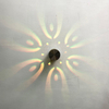 Nouvelle lampe à led RGB avec contrôleur belle haute qualité pas cher prix veilleuse trou en spirale RGB LED applique murale lumière