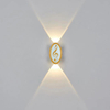 Or Simple Style Moderne Aplique Led Pared Wandlampe Étanche Lampe Luminaire Éclairage Lumineux Applique Décoration Intérieure Lumière