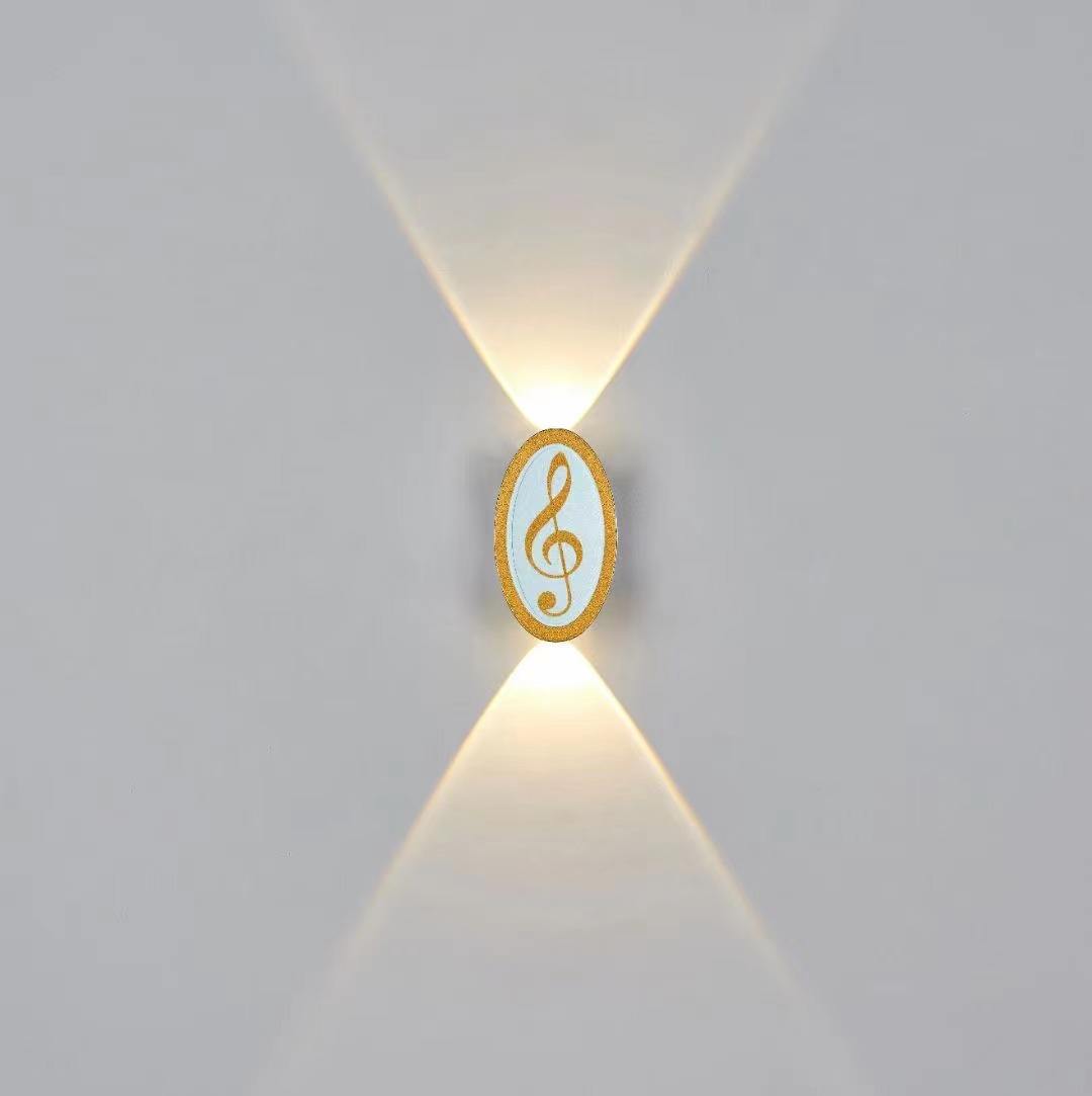 Or Simple Style Moderne Aplique Led Pared Wandlampe Étanche Lampe Luminaire Éclairage Lumineux Applique Décoration Intérieure Lumière