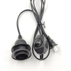 110V 220V 301 gradateur interrupteur à intensité variable E26 E27 prise de fil électrique interrupteur fil 0.75mm 0.5mm 0.35mm E26 support de lampe
