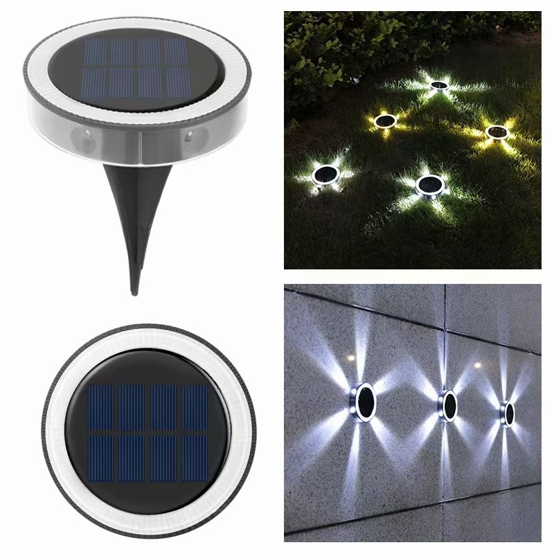 Moderne capteur de mouvement sécurité énergie d'urgence étanche jardin solaire maison lumière led solaire alimenté extérieur applique murale