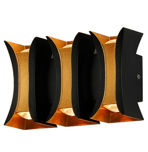 Lampes murales en verre de jardin luminaire extérieur extérieur rétro IP65 étanche LED pour maison porche couloir passerelle et porte Patio