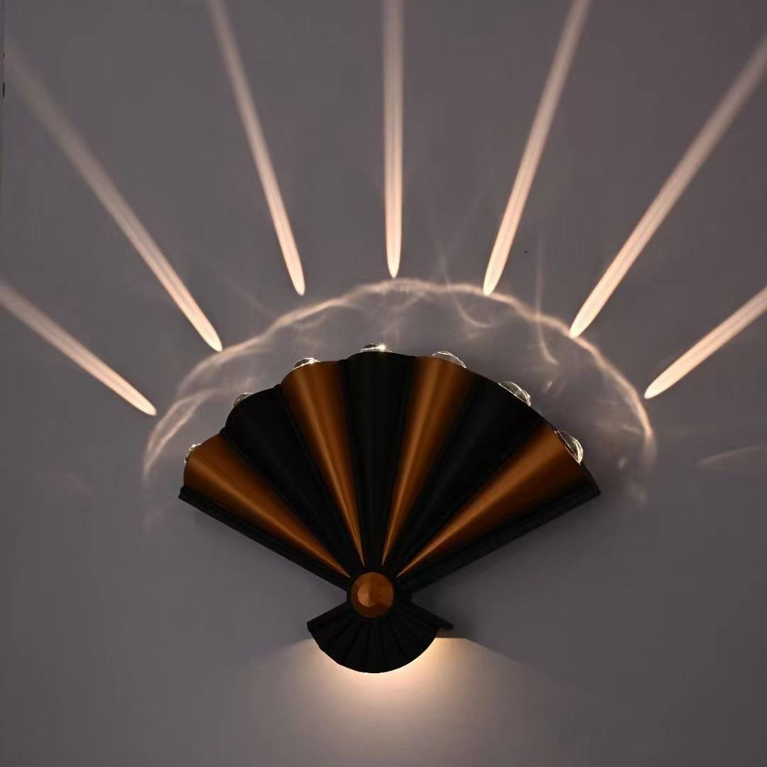 Éclairage extérieur mur LED lampe étanche IP65 AC85-265V aluminium pour jardin rue salon chambre porche lumière