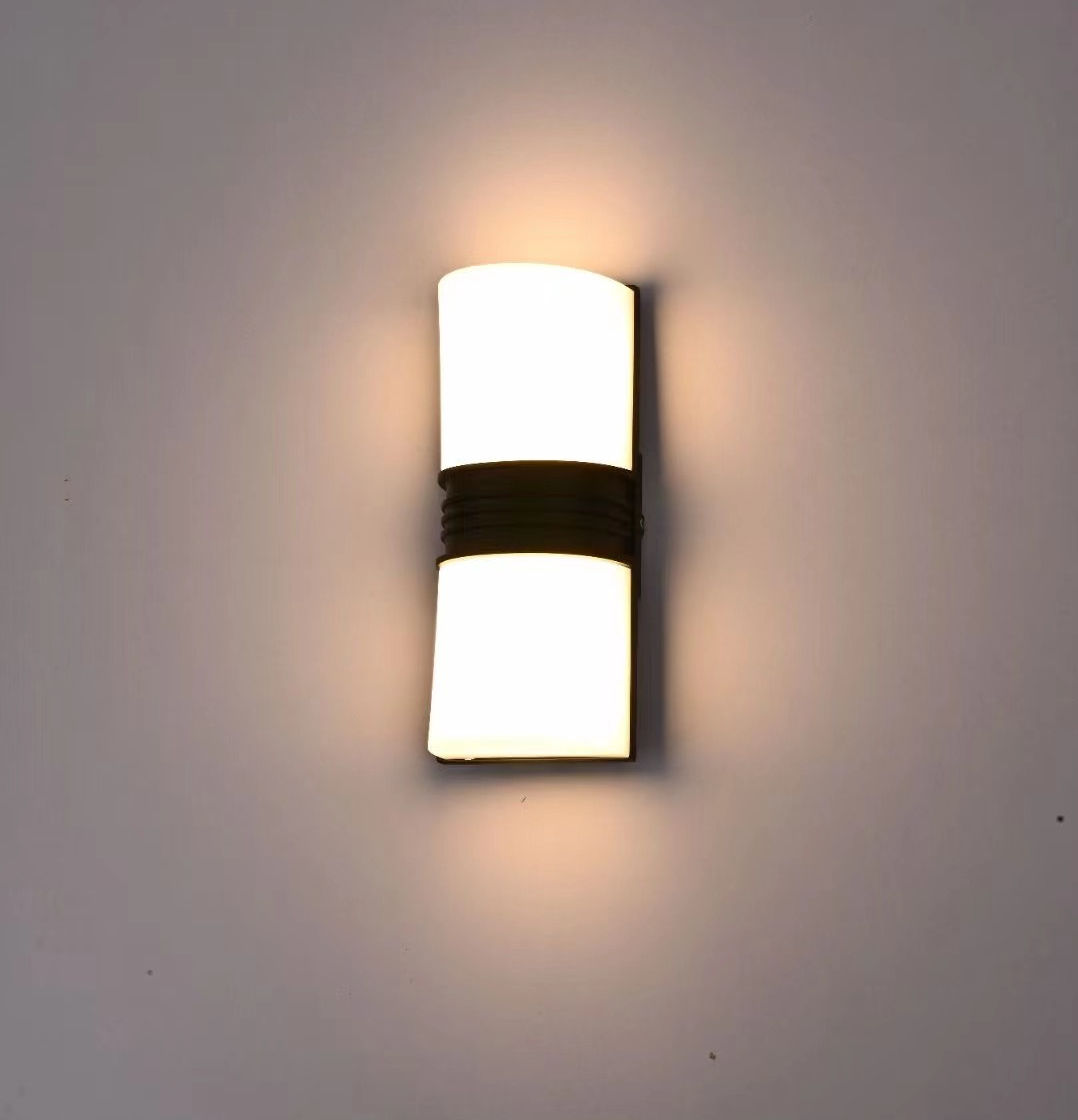 6W 12W LED moderne extérieur étanche applique intérieure chambre salon balcon applique murale éclairage à la maison en aluminium applique murale