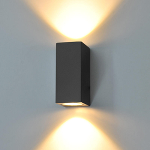 12W haut et bas COB moderne mur LED lampe intérieur extérieur éclairage mural étanche applique murale