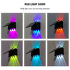 Lumière solaire fixée au mur imperméable à l'eau actionnée solaire extérieure de barrière lumineuse élevée de LED pour la lumière solaire de mur de sécurité de jardin