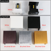 12W Brossé Extérieur Led Applique Murale Détecteur De Mouvement Cube IP65 Applique Murale