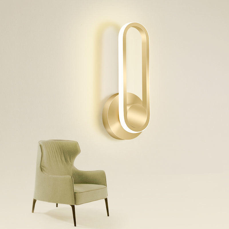 Rotatif tactile chambre applique chevet intérieur salon mur LED luminaire luminaire escalier lumière Hagood lampara décoratif