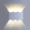 Applique murale LED moderne AC 220V 110V étanche IP65 vers le bas appliques murales extérieures maison hôtel boutique couloir porche appliques murales